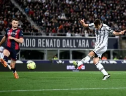 Sempat Tertinggal Tiga Gol, Juventus Berhasil Tahan Imbang Bologna 3-3
