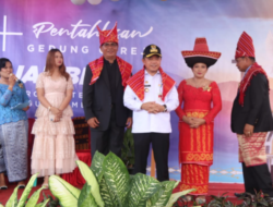 Resmikan Gedung Gereja GBKP, Gubernur Al Haris Harap Tingkat Religius Jamaat Meningkat