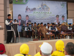 Wagub Sani Lepas JCH Kloter 22 dengan Jumlah Jemaah 450 orang