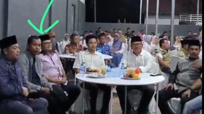 Oknum ASN Lurah Nekat Ikut Acara Bacawako Maulana