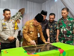 Al Haris Gubernur Jambi Resmikan Desa Persiapan Sungai Tebal