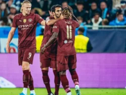 Manchester City Menang Telak 4-0 Atas Slovan Bratislava