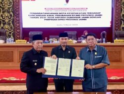 Dewan Ketok Palu Perubahan APBD Provinsi Jambi 2024