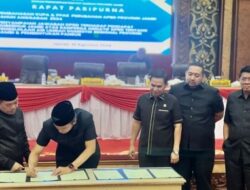 DPRD dan Gubernur Jambi Sepakati KUPA dan PPAS Perubahan APBD 2024