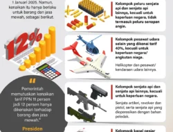 Daftar Barang yang Terkena PPN 12 Persen