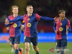 Barcelona Menang Telak 7-1 atas Valencia di Camp Nou