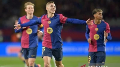 Barcelona Menang Telak 7-1 atas Valencia di Camp Nou
