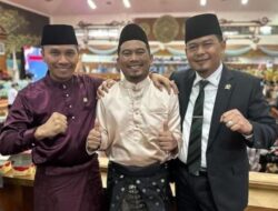 Potret Rocky Candra, Edi Purwanto dan Elpisina di HUT Provinsi Jambi ke-68