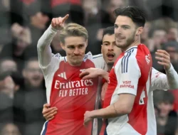 Arsenal Menang Telak 5-1 Atas Manchester City