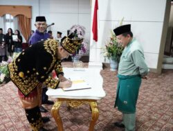 Hadiri Sertijab, Gubernur Al Haris Tekankan Pembangunan di Kabupaten Merangin