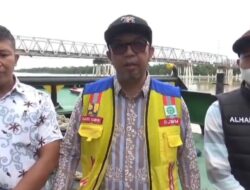 Lagi-lagi, Kapal Tagboat Batu Bara Tabrak Jembatan di Jambi