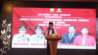 Wagub Sani: KORMI Wadah Penggerak Olahraga Masyarakat Berbasis Budaya, Kebugaran dan Kearifan Lokal