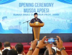 Gubernur Al Haris Ajak APDESI Ikuti Program Presiden Membangun Desa