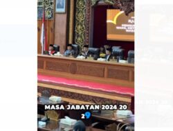 Ketua DPRD Jambi Hafiz Fattah, Pimpin Rapat Paripurna Peresmian dan Pelantikan Waka II DPRD Jambi