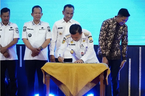 Gubernur Al Haris Musrenbang Momentum Sinkronisasi Penajaman, Penyelarasan Program Pemerintah Pusat dan Daerah