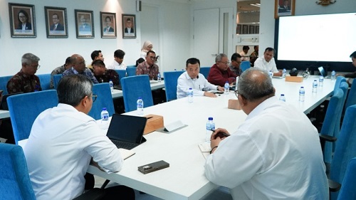 Gubernur Al Haris Temui Dirjen Pembiayaan Infrastruktur Bahas Rencana Hibah ANHA untuk Kelola Danau Sipin