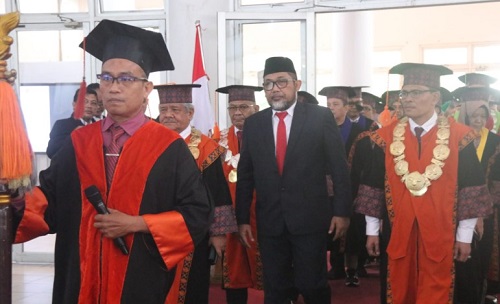Sekda Sudirman Wisuda Perlu Dioptimalkan Sebagai Refleksi Kontribusi Akademis Untuk Pembangunan Bangsa