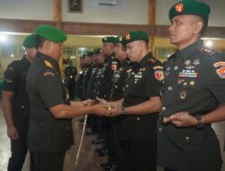 Danrem 042/Gapu Pimpin Sertijab Pejabat Utama dan Komandan Satuan: Wujudkan Kinerja Lebih Optimal