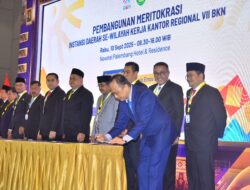 Dukung BKN Bangun Manajemen Talenta ASN, Wali Kota Maulana Tandatangani Pembangunan Meritokrasi Instansi Daerah