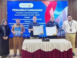Dukung Program Dumisake 2025, Bank Jambi Tandatangani MoU dengan Dinas Pendidikan