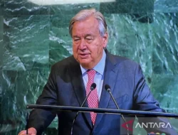 Sekjen PBB Sambut Kesepakatan Gencatan Senjata Gaza Usulan Trump